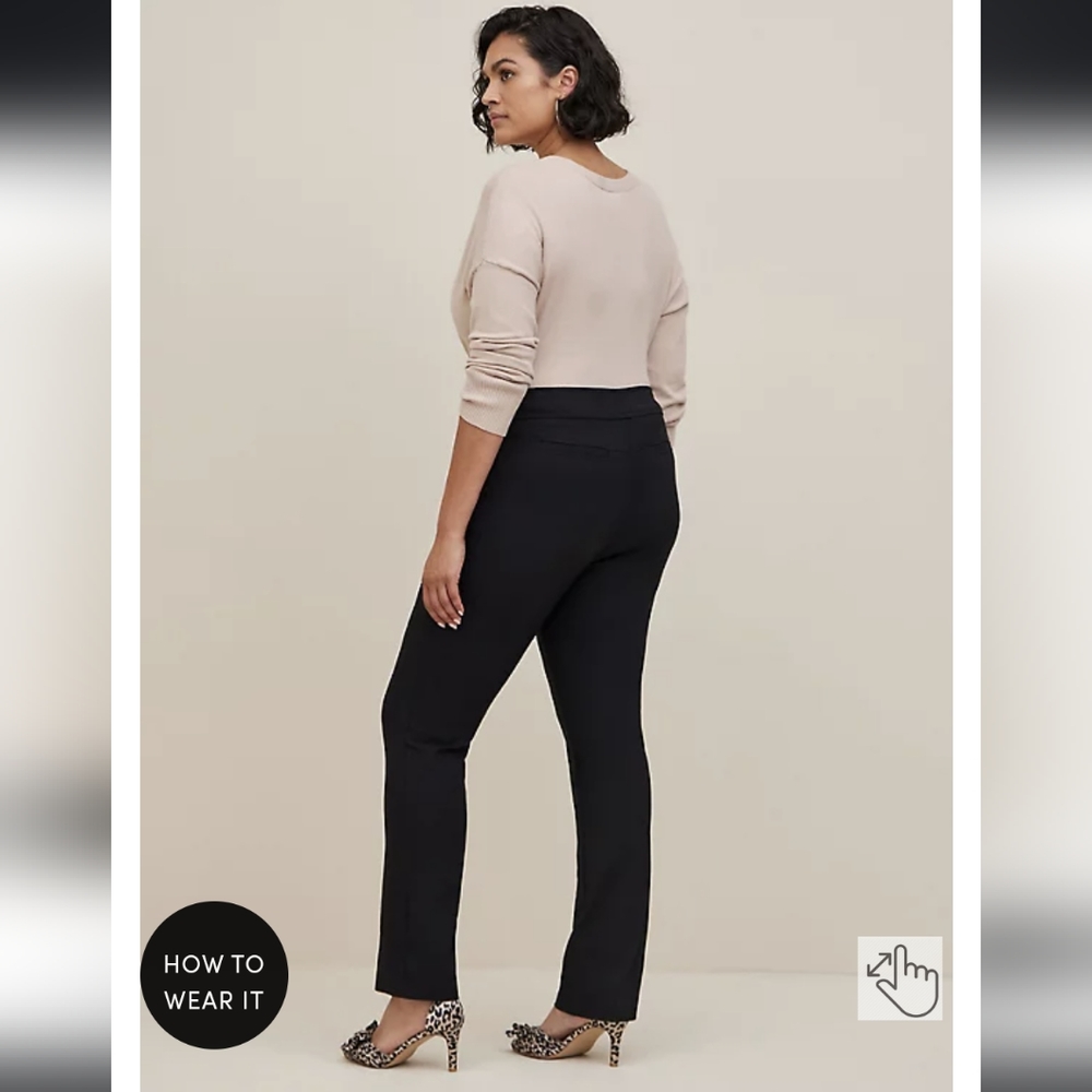 Torrid Black Dress Pants 14 Tall